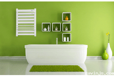 暖气片安装效果图